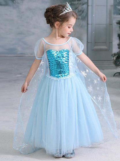 Sparkle Princess LED Dress with Crown