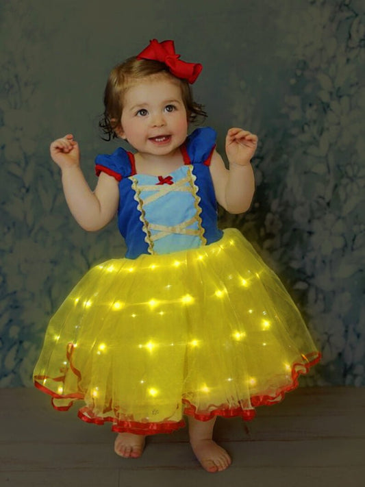 Light Up Princess Baby Dress