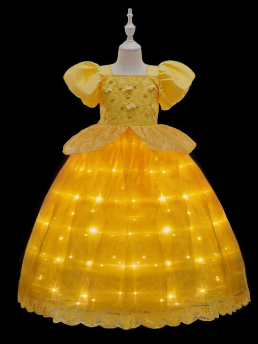 Sunshine Sparkle Light-Up Gown