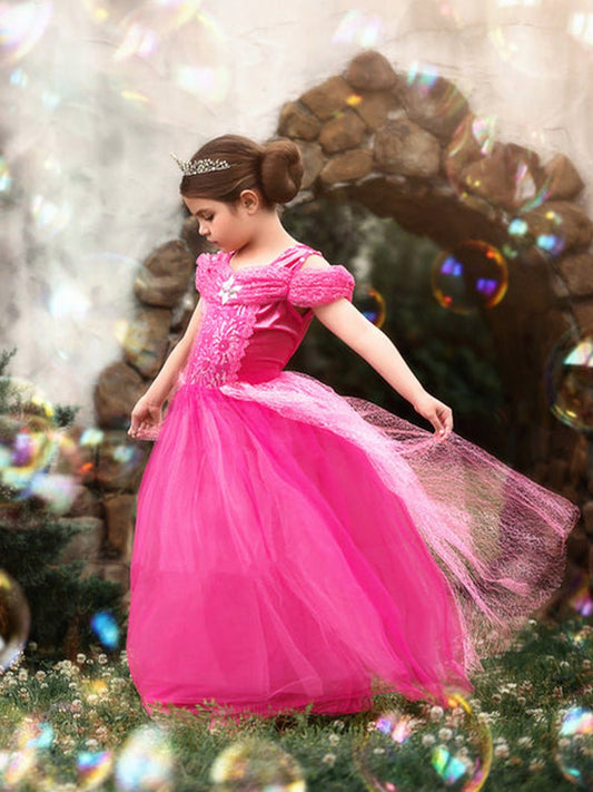 Enchanted Pink Princess Gown