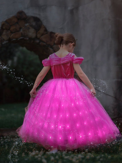 Enchanted Pink Princess Gown