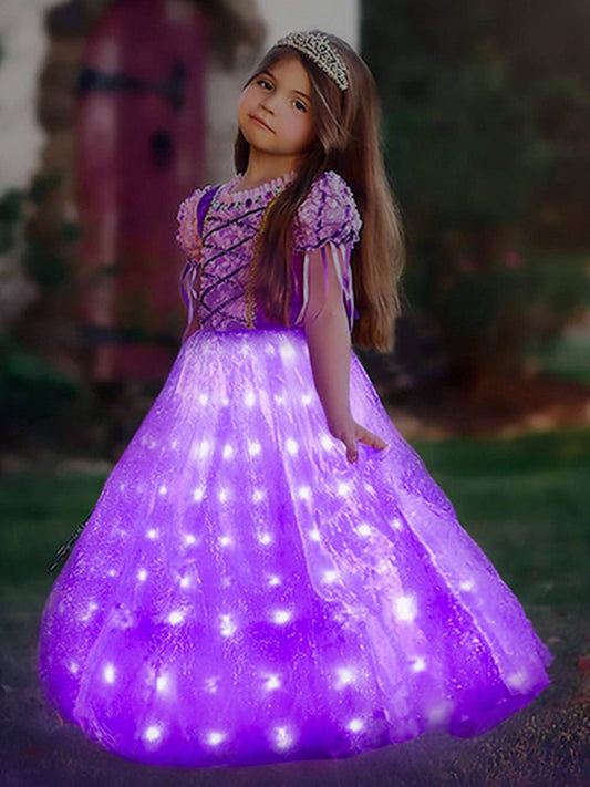 Light Up Princess Dress For Birthday Party