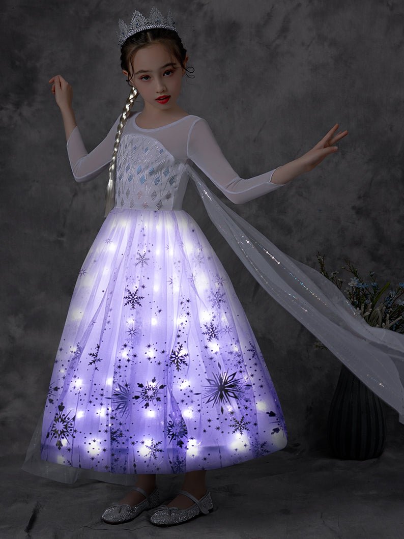 Snow Light Ball Gown
